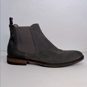 Road & Gunn Murphys Road Chelsea Boots charcoal gray Mens Size 44 aka 10